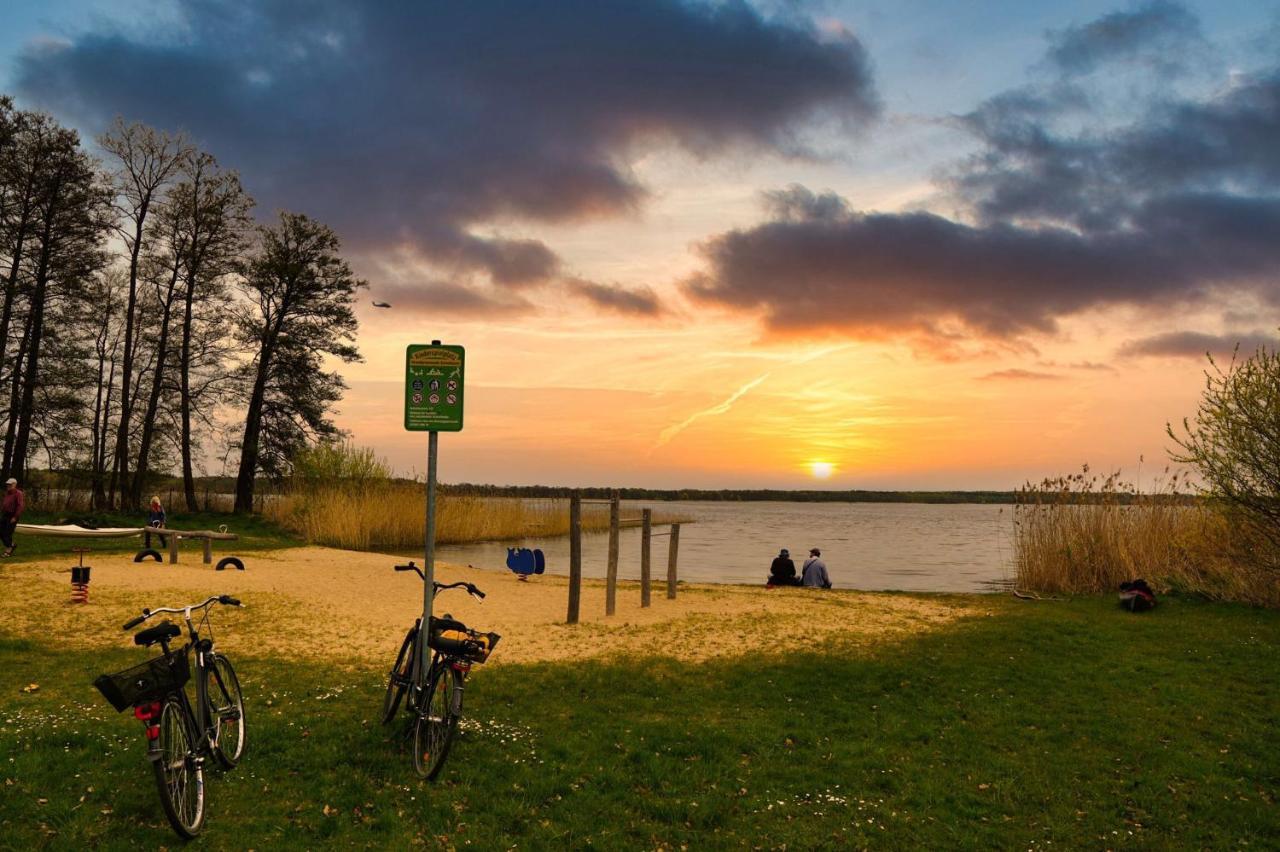 Ferienhaus Waldgefluester 70 Qm I Ueberdachte Terrasse I 2 Schlafzimmer I Strandnah Joachimsthal Exteriér fotografie