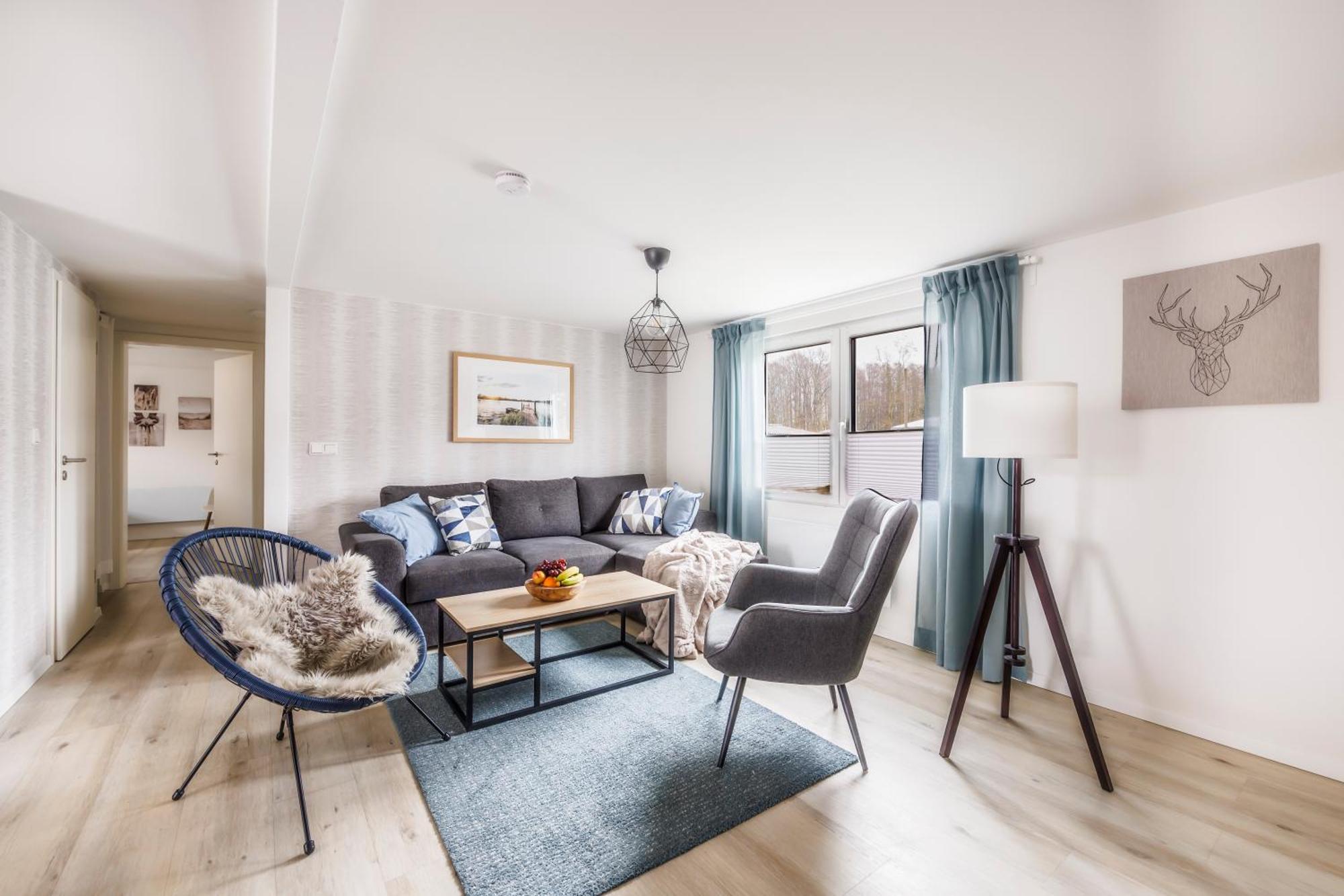 Ferienhaus Waldgefluester 70 Qm I Ueberdachte Terrasse I 2 Schlafzimmer I Strandnah Joachimsthal Exteriér fotografie