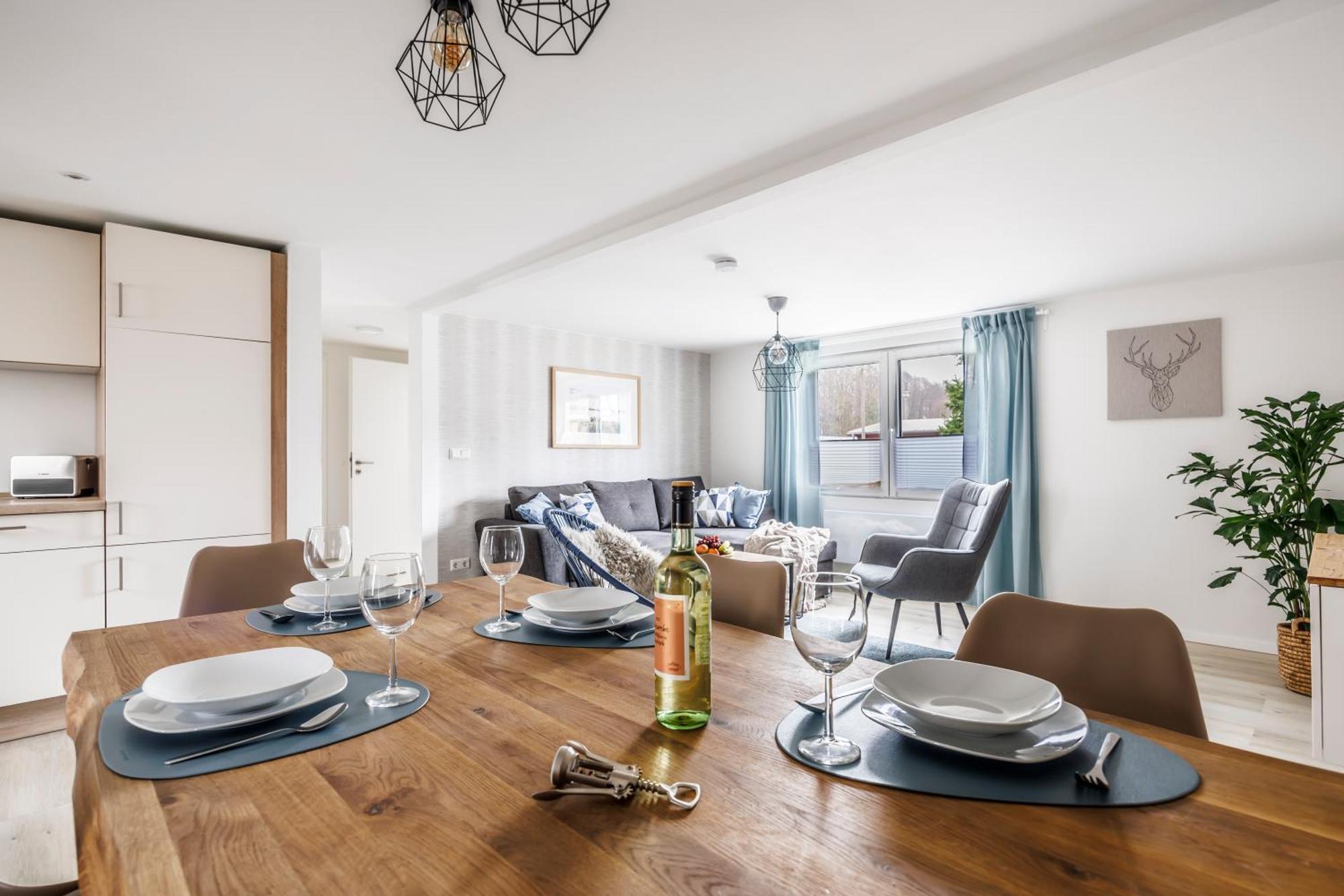Ferienhaus Waldgefluester 70 Qm I Ueberdachte Terrasse I 2 Schlafzimmer I Strandnah Joachimsthal Exteriér fotografie
